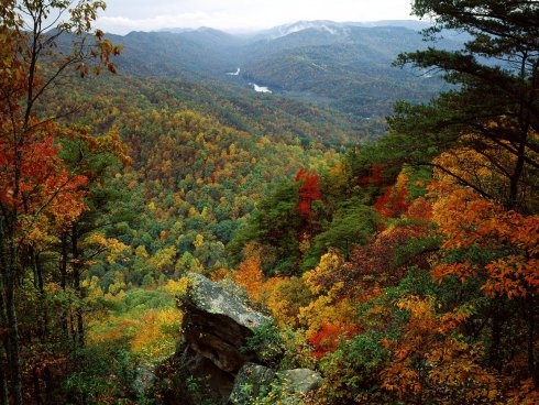 Fall in the Cumberland Gap