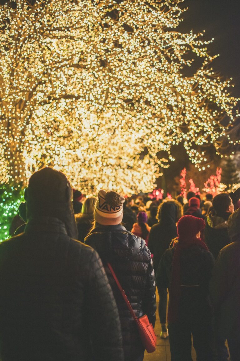 Lighted walking trails
