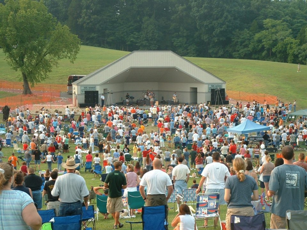 Concert at JeffersonFederal-Citizen Tribune Ampitheatre.