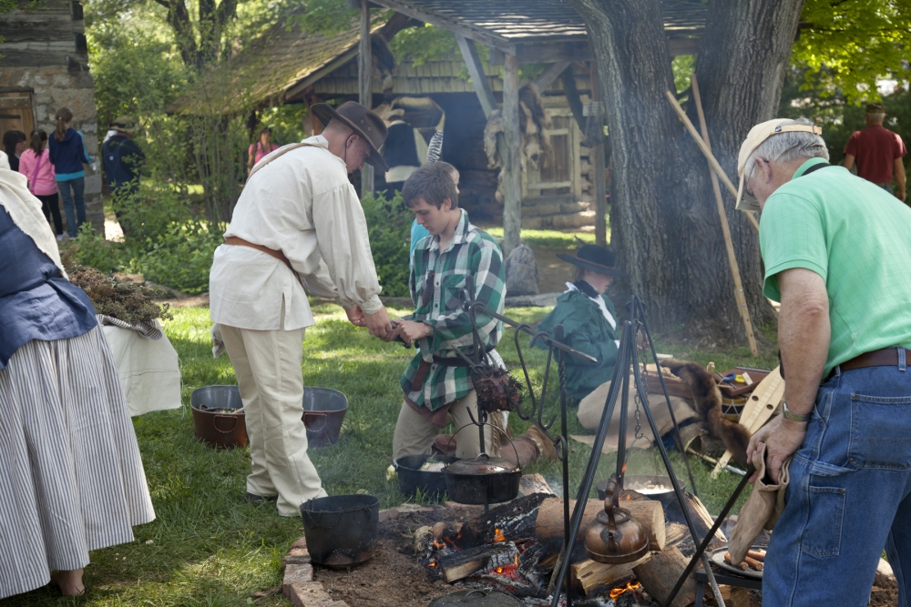 A special event at Crockett Tavern Museum.