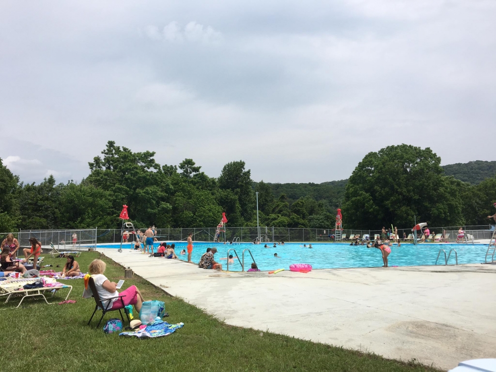 The pool at Panther Creek