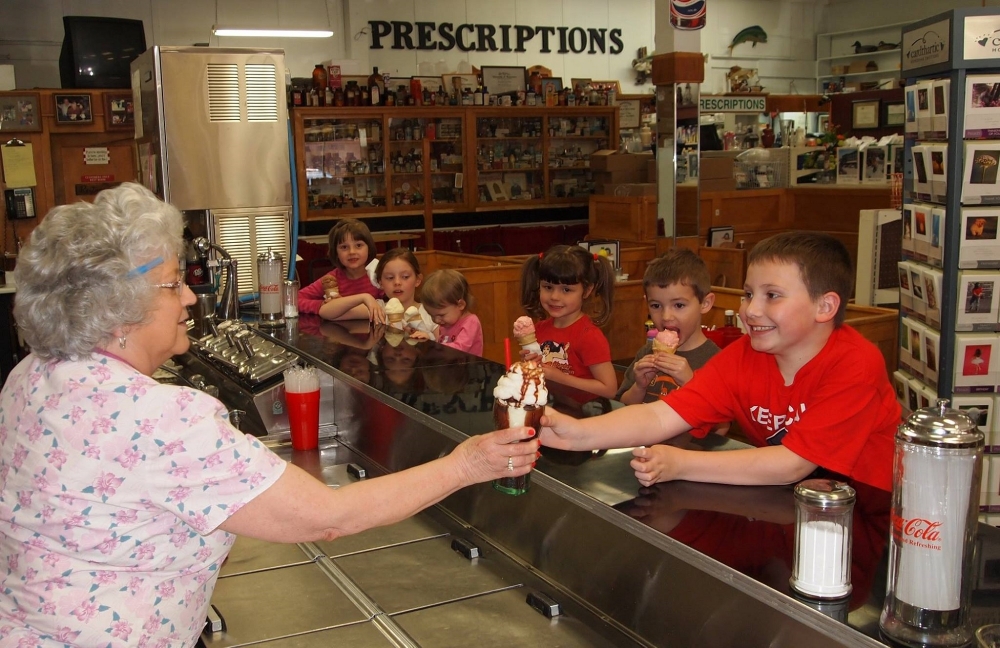 Old Fashion Soda Fountain- Best Shakes around