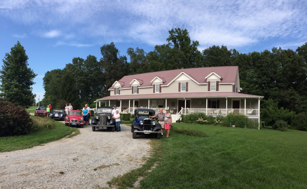 Antique Car show winners at Grey Gables - Linda Brooks Jones