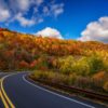 Beautiful fall colors on the Cherohala Skyway