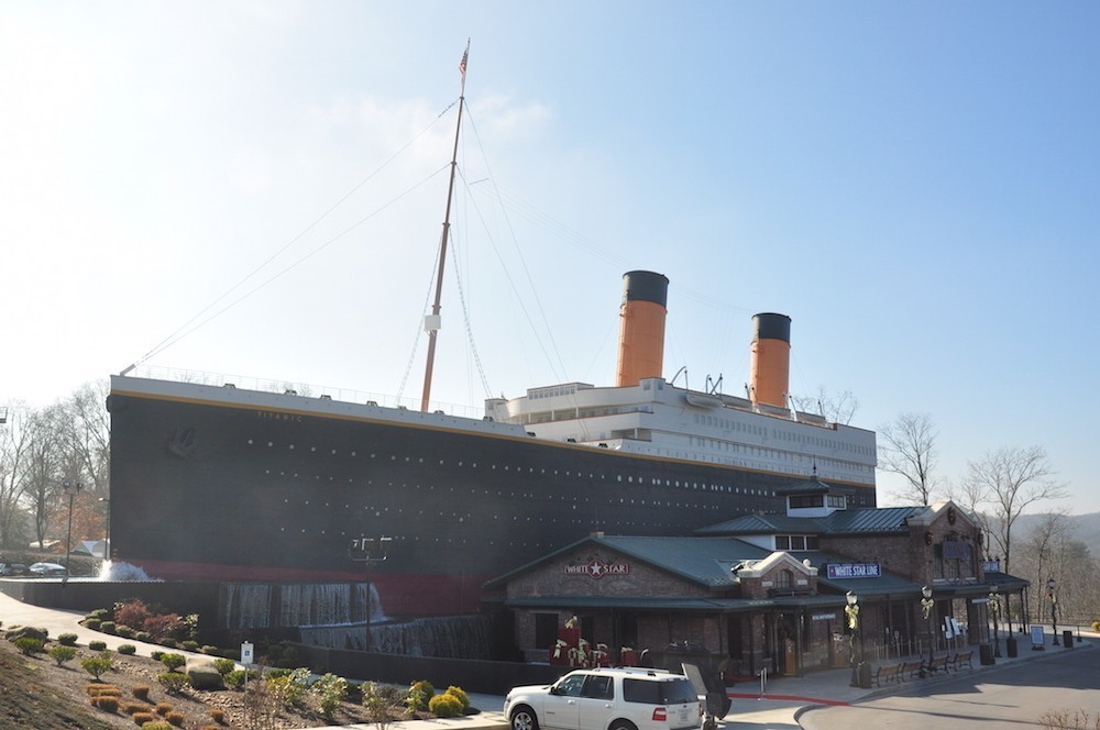 Titanic museum ship
